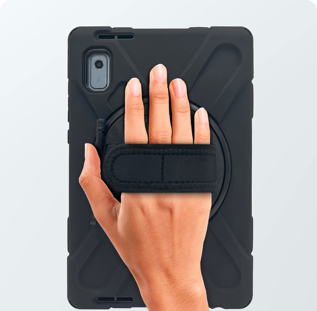 Protective Case with Hand Strap Grip for Lenovo M9 Tablet