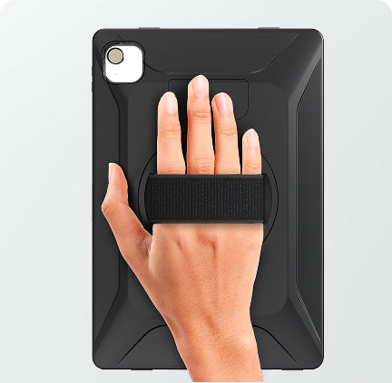 Built-in
Rotating Flexible Handstrap