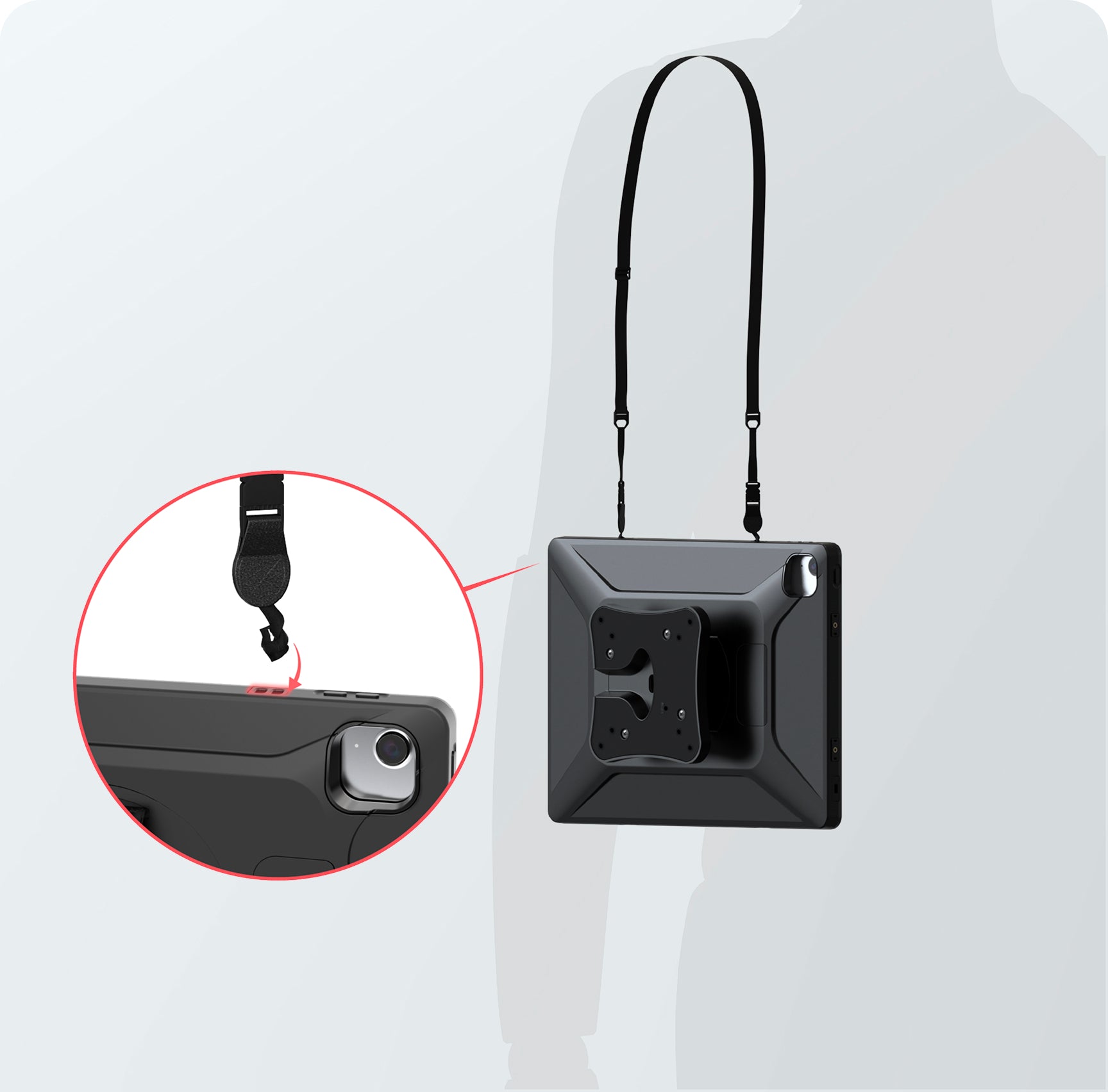 Shoulder Strap Add-On (Not Included) 