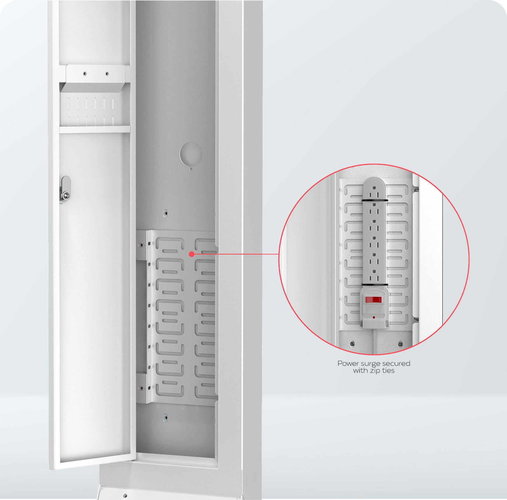 Integrated Storage Rack