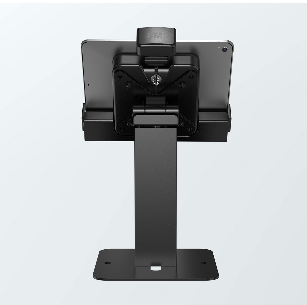 Rotating Sleek Desk Mount with Premium Universal Tablet Security Holder