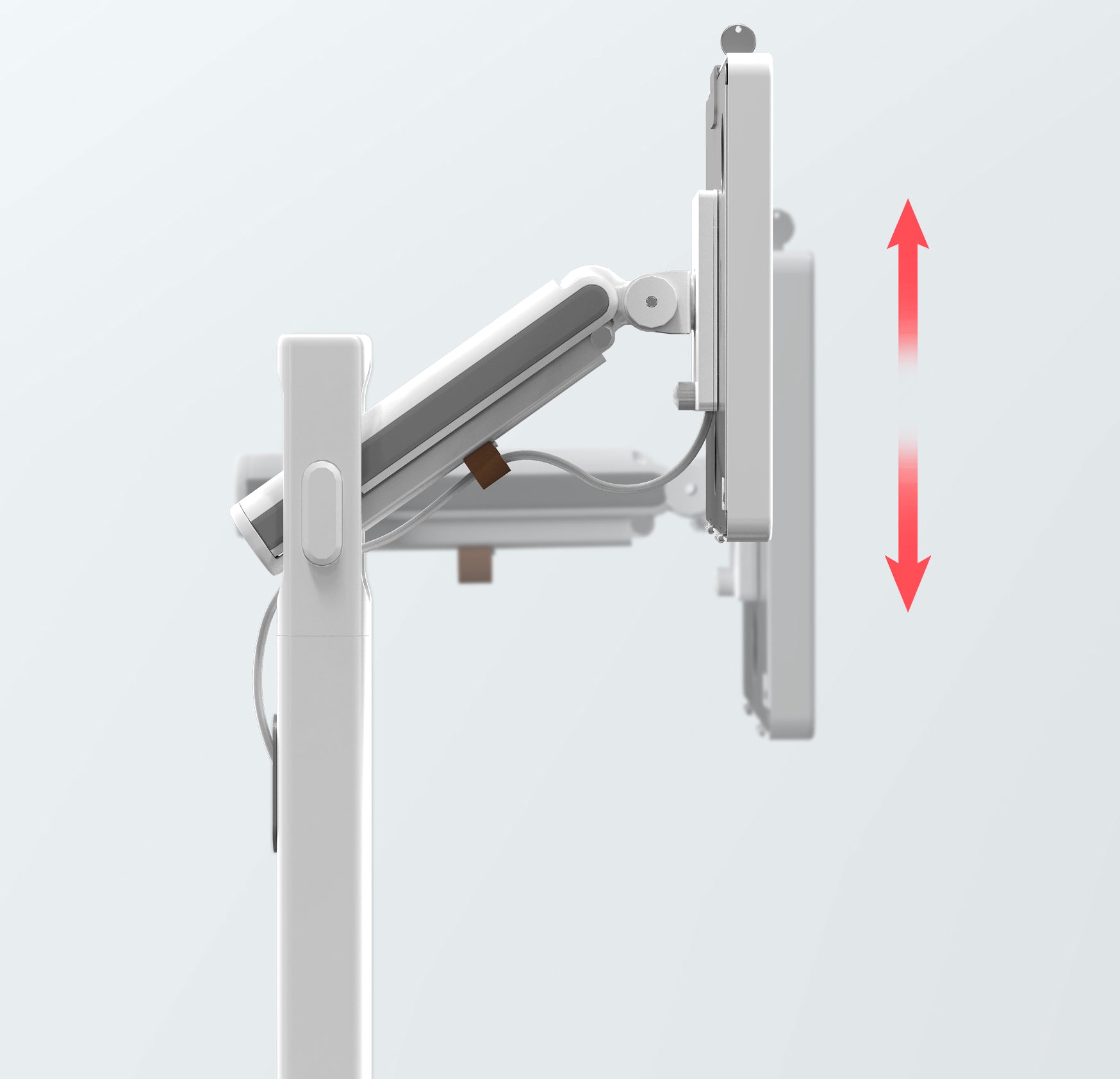 Height Adjustable from 39"–48.9"