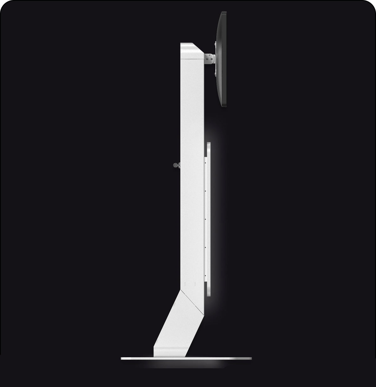 VESA Floor Stand Kiosk with LED Lights