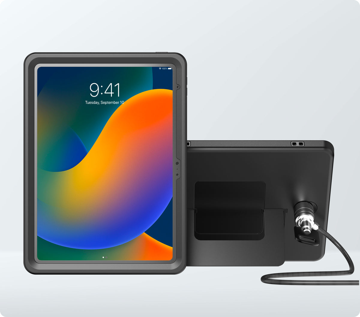 Security Case with Anti-Theft Cable for 10.9” 10th gen and 11” 11th gen.