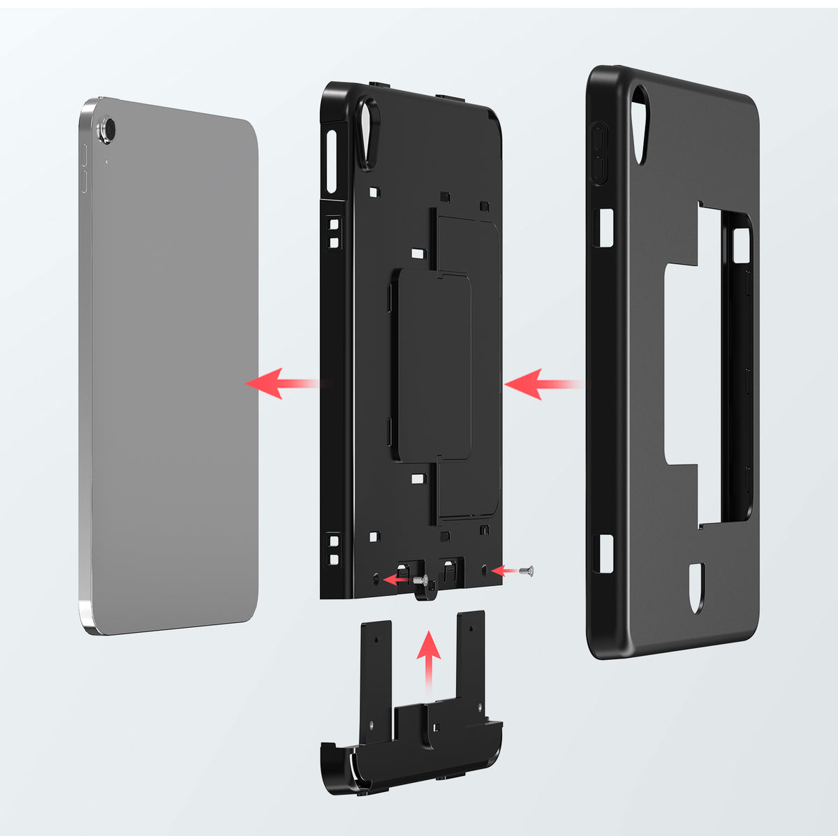 Security Case with Anti-Theft Cable for 10.9” 10th gen and 11” 11th gen.