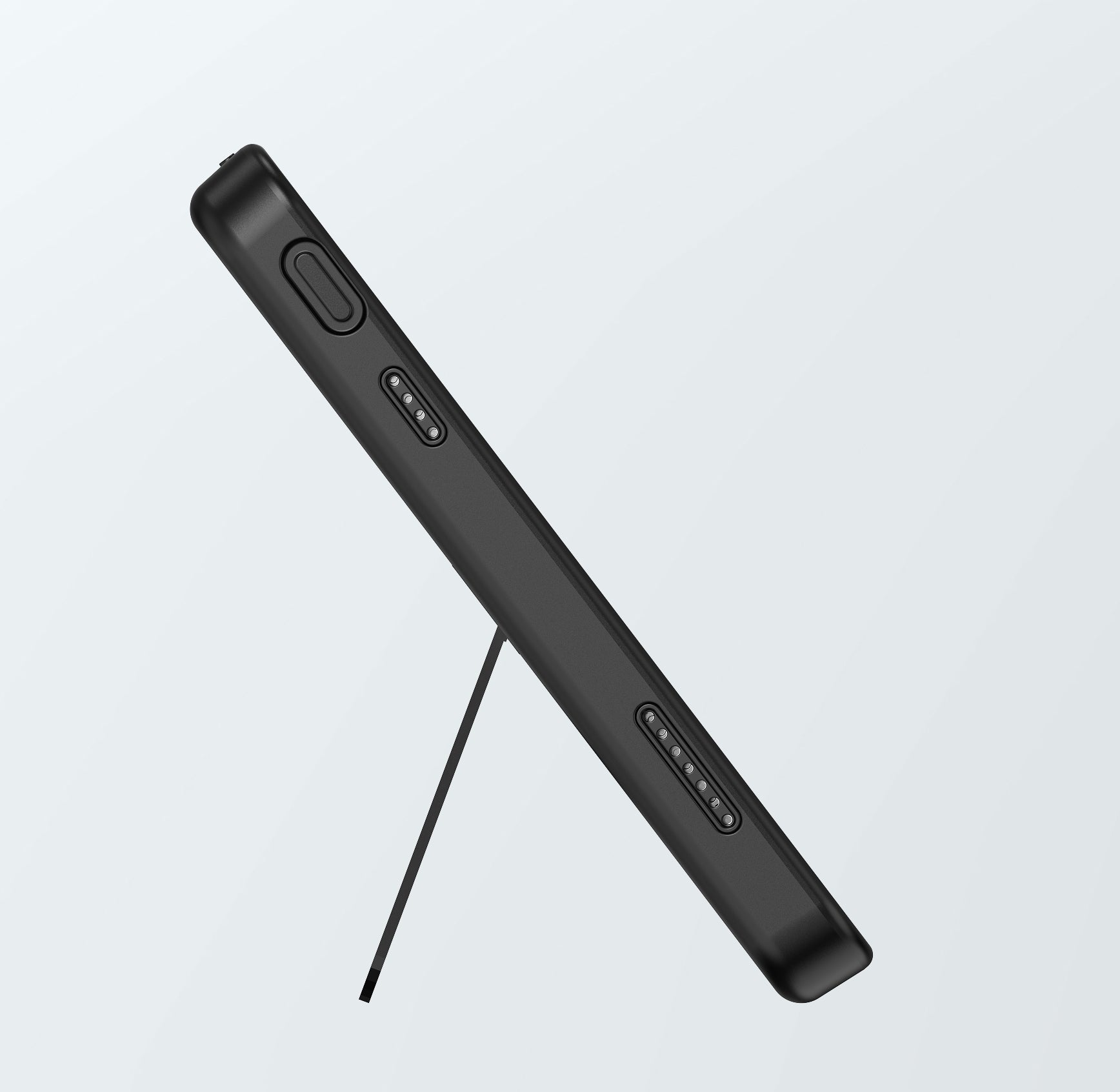 Side View
with Integrated Kickstand