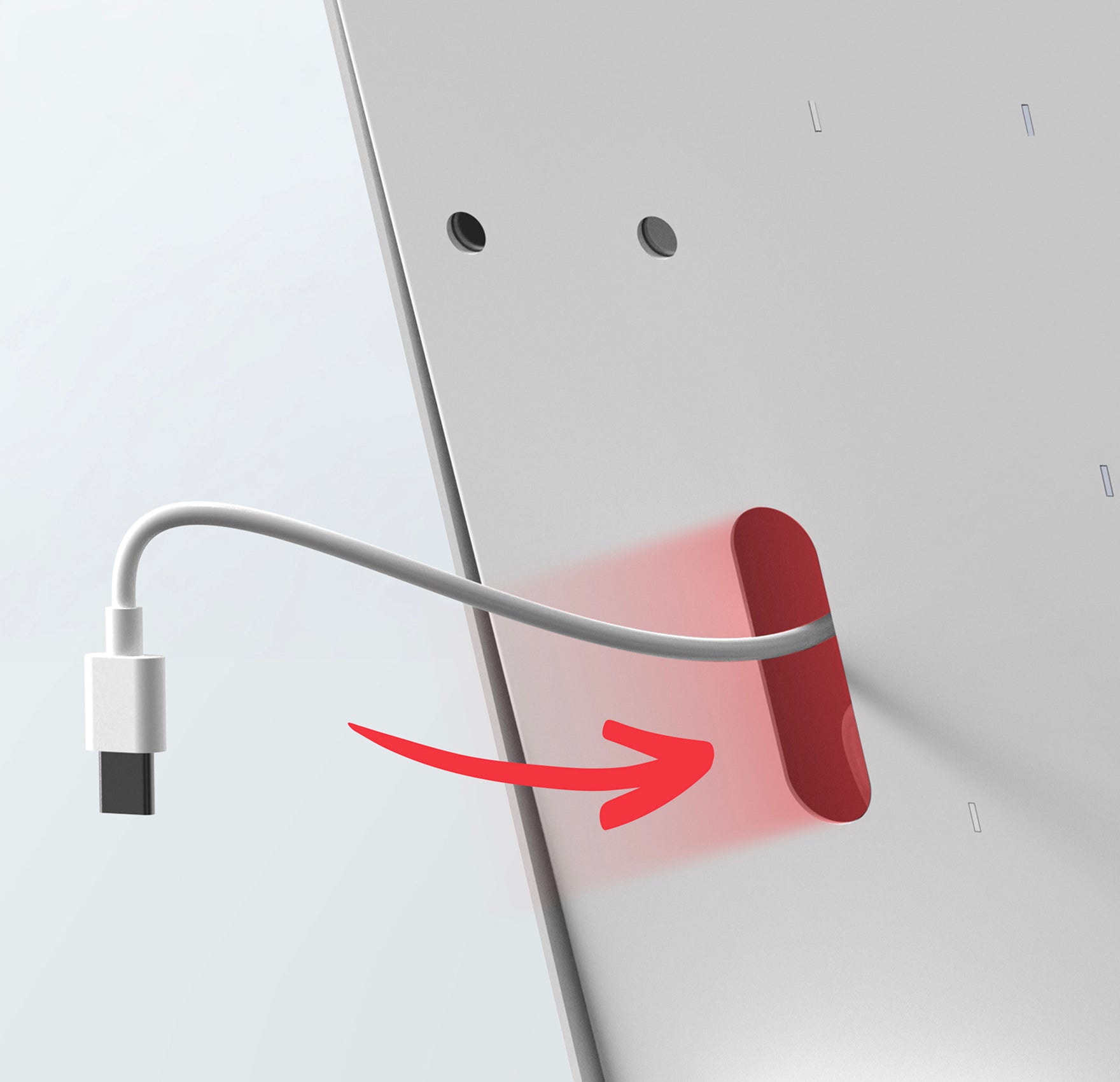 Full Access to Ports and Buttons