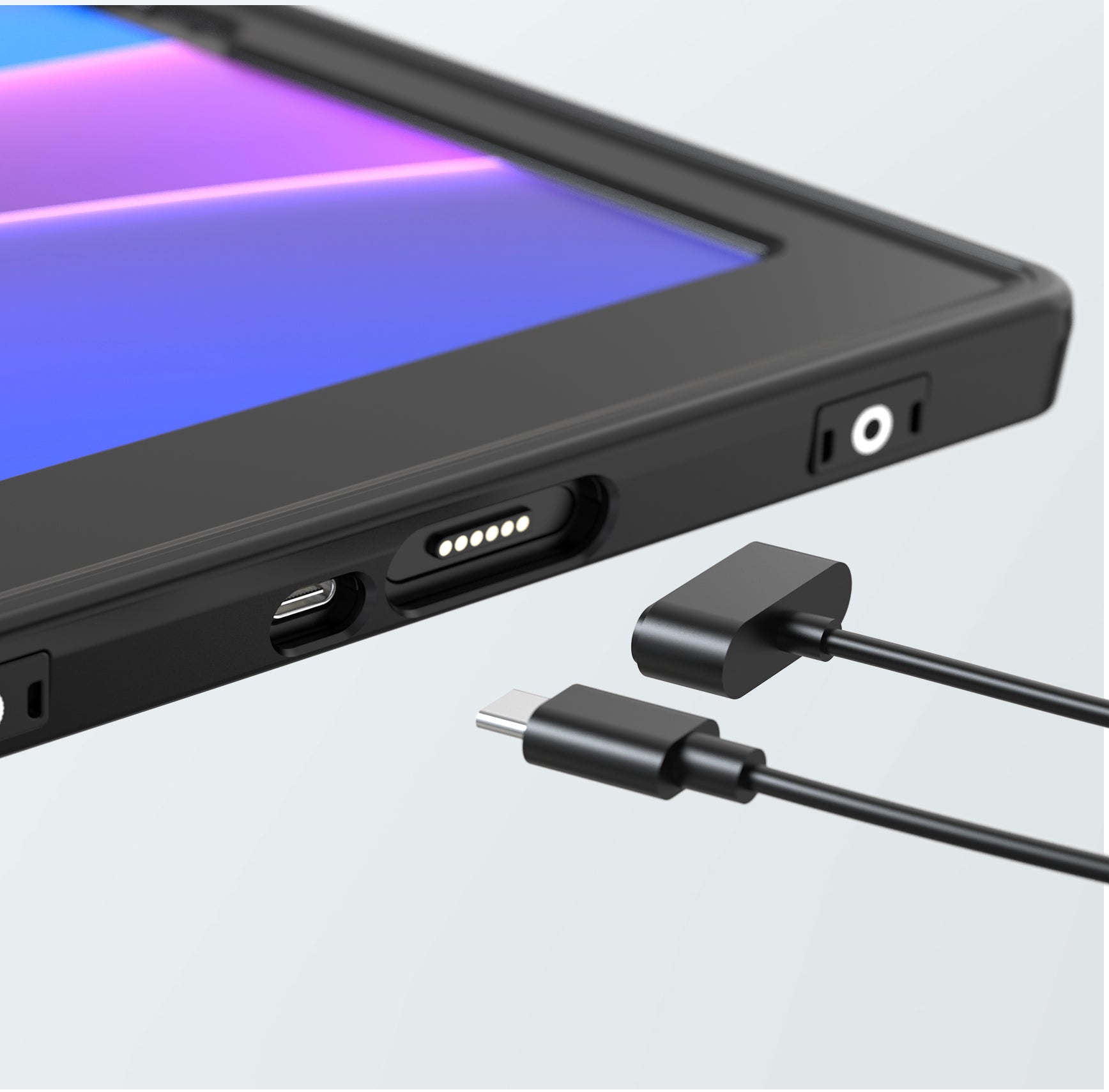 Pogo & USB C Charging
Connection