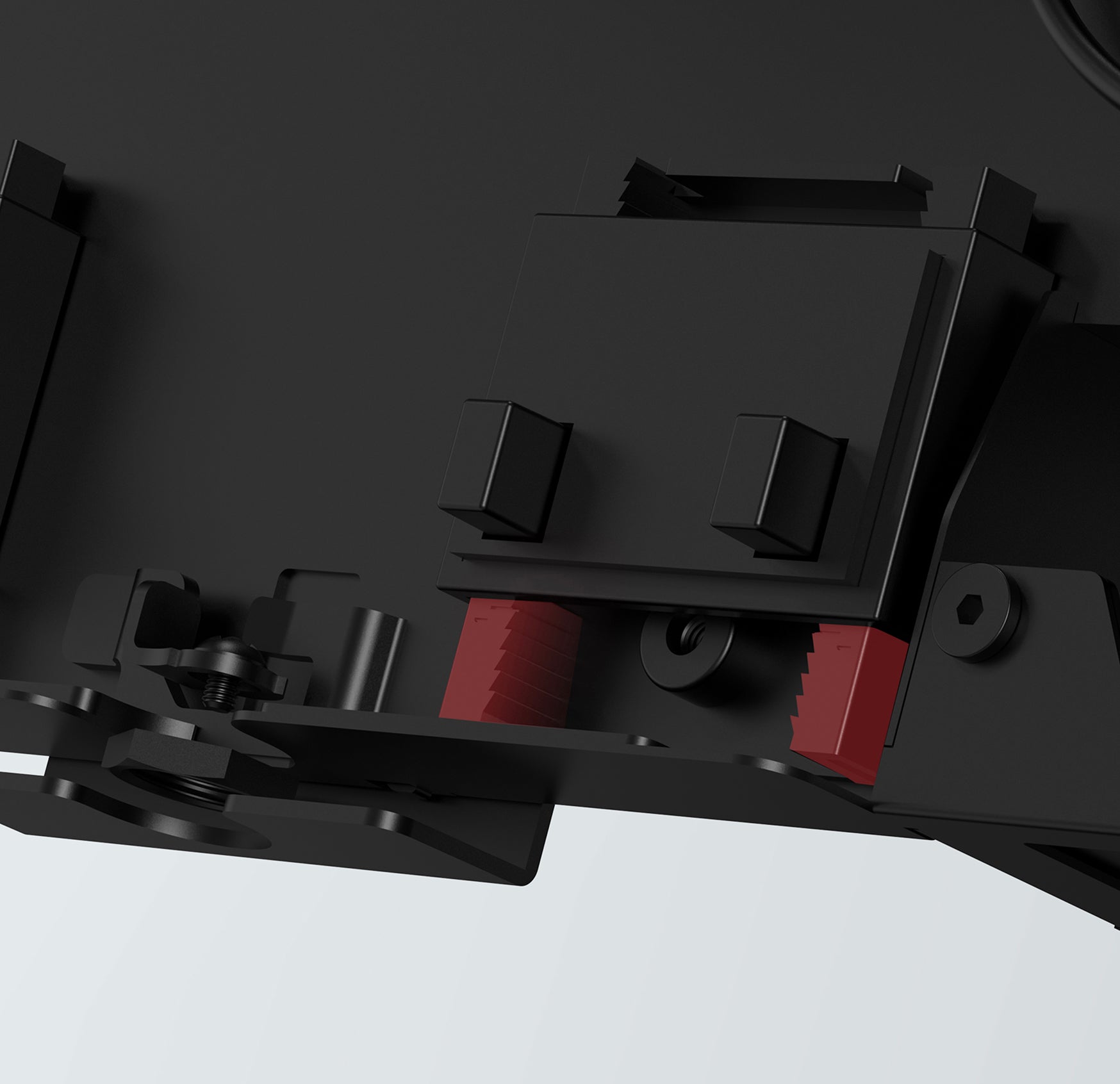 Internal Sliding Clips for Tablet Compatibility 