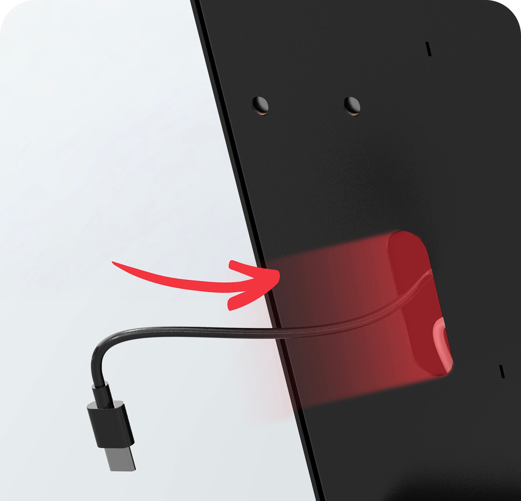 Full Access to Ports and Buttons
