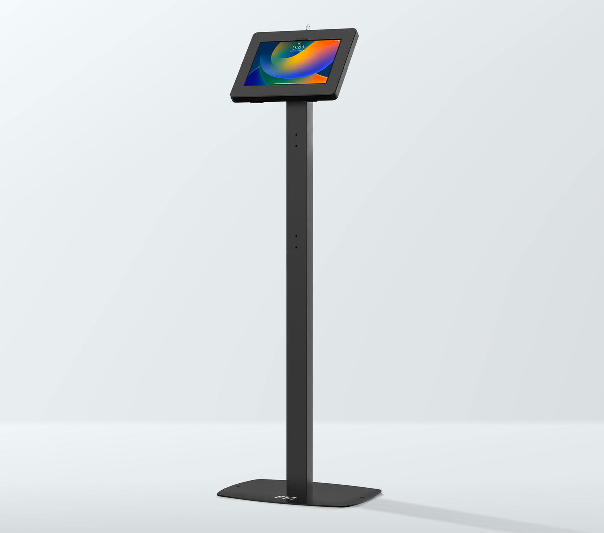 Premium Thin Profile Floor Stand with Security Enclosure