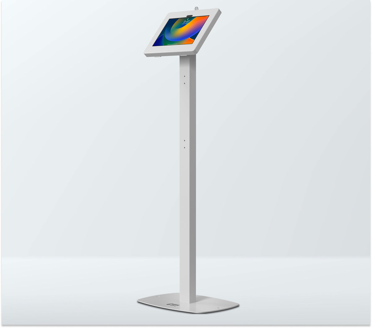 Premium Thin Profile Floor Stand with Security Enclosure