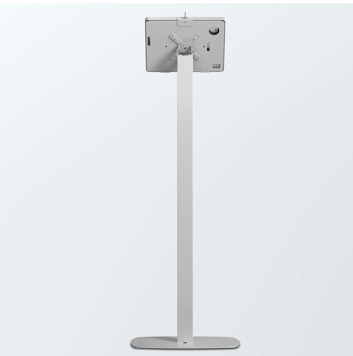 Premium Thin Profile Floor Stand with Security Enclosure