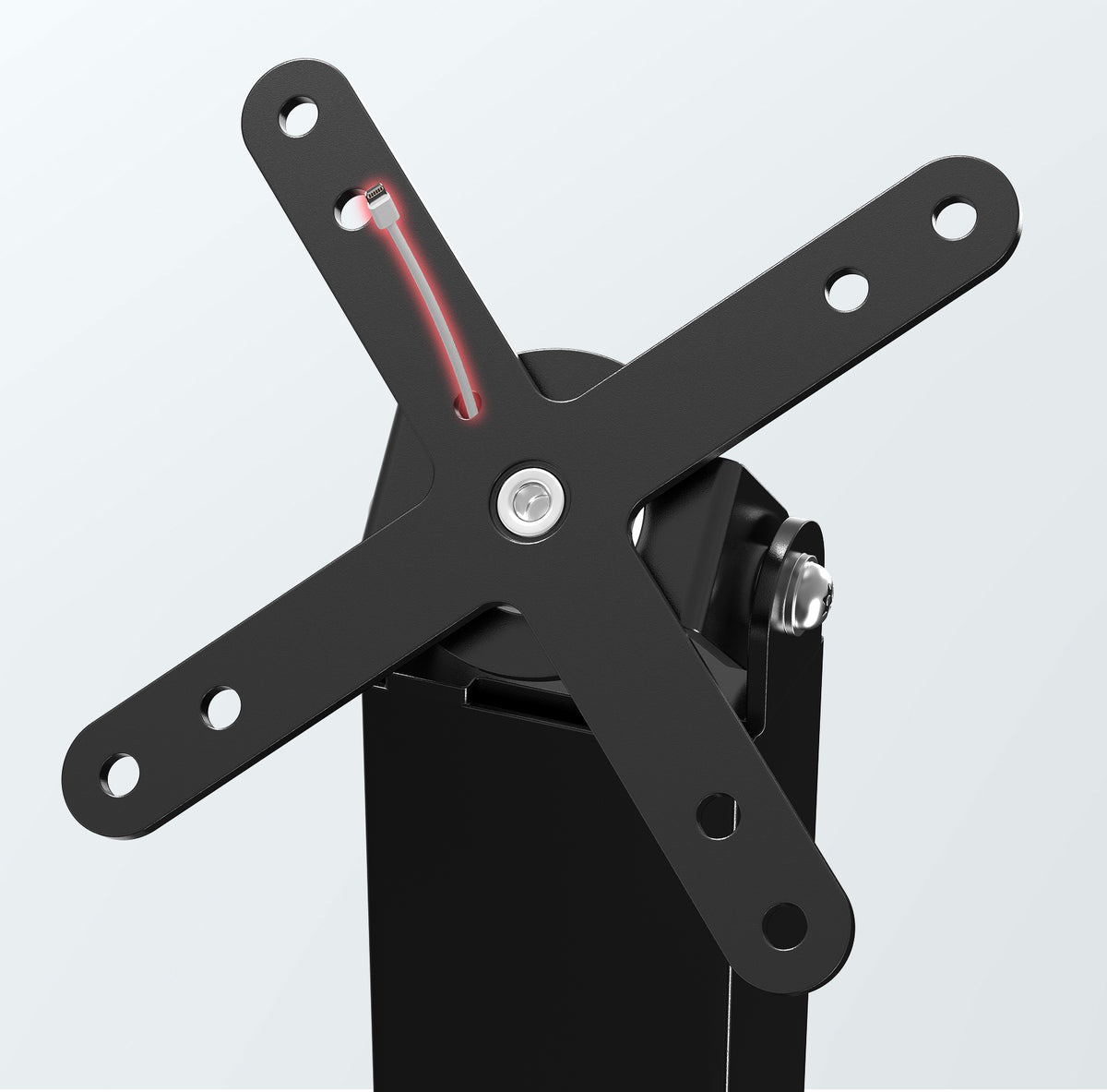 Premium Thin Profile Floor stand with VESA plate and Base