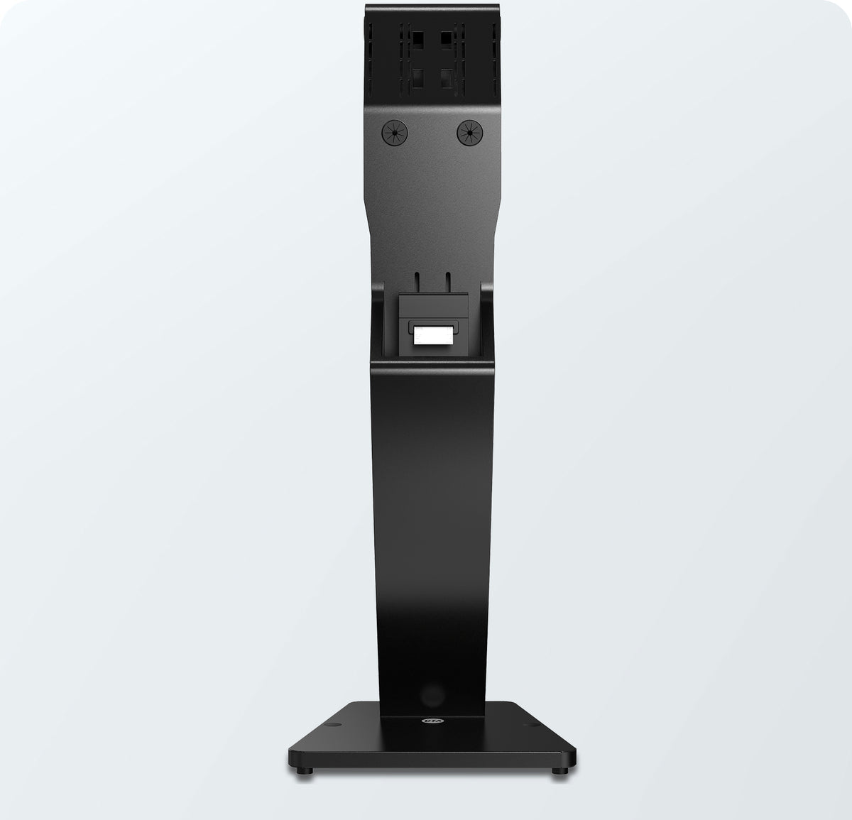 Sleek Floor Stand with Printer Slot for Touchscreen Monitors and Other Displays