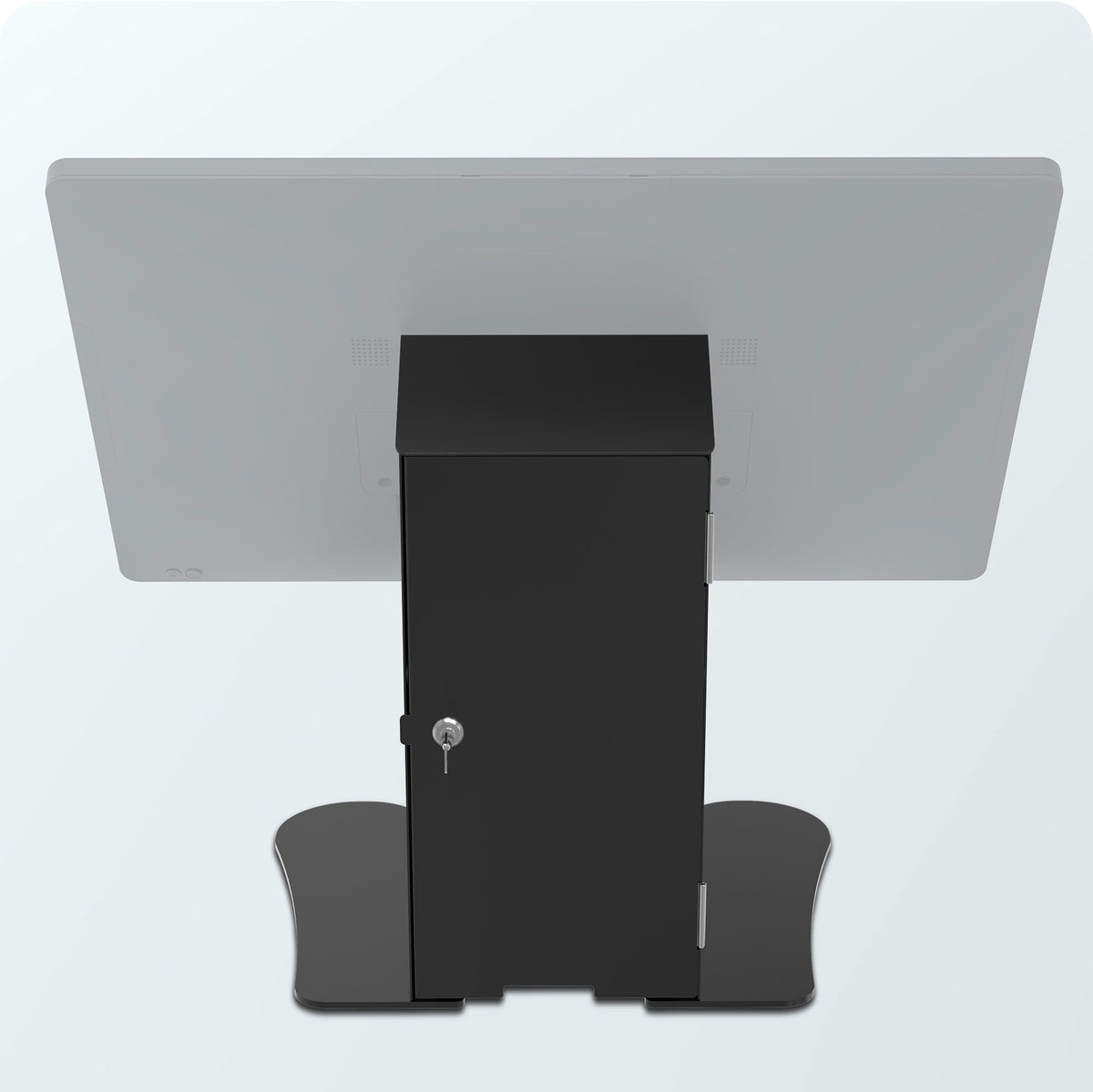 VESA Compatible Desk Mount w/ Printer Shelf Compartment