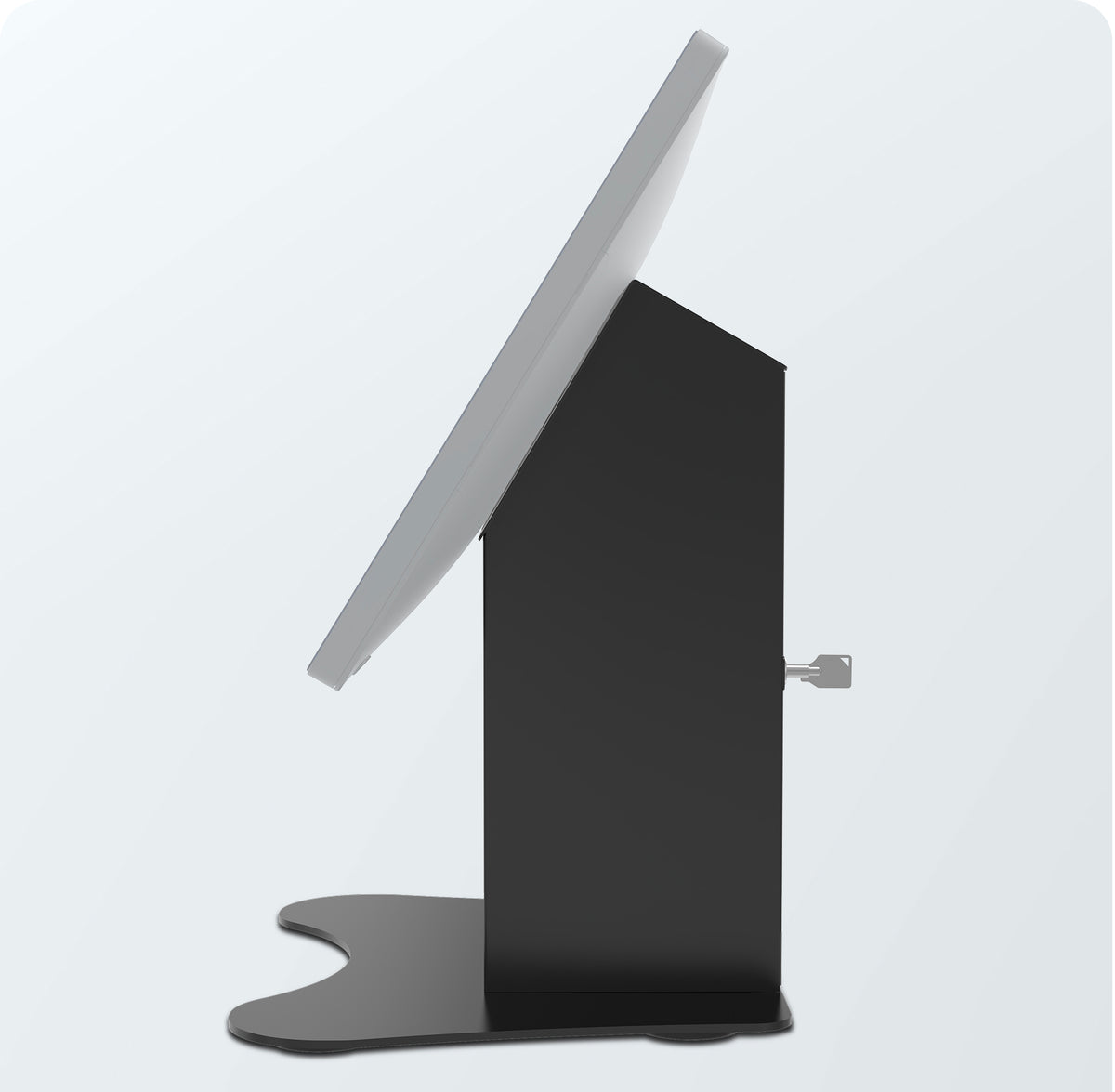 VESA Compatible Desk Mount w/ Printer Shelf Compartment