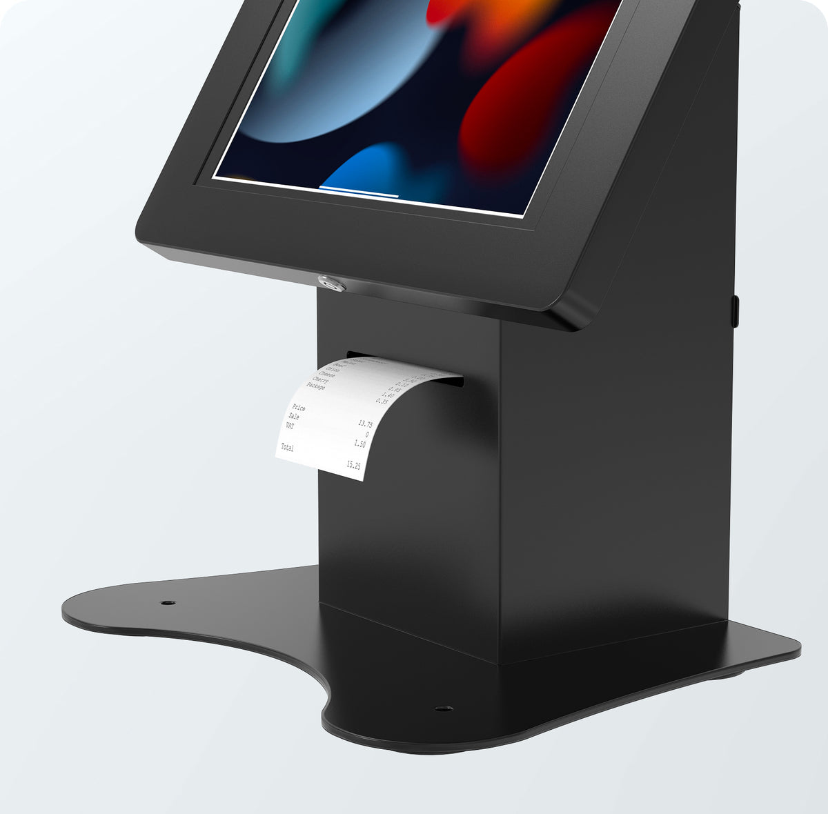 VESA Compatible Desk Mount w/ Printer Shelf Compartment