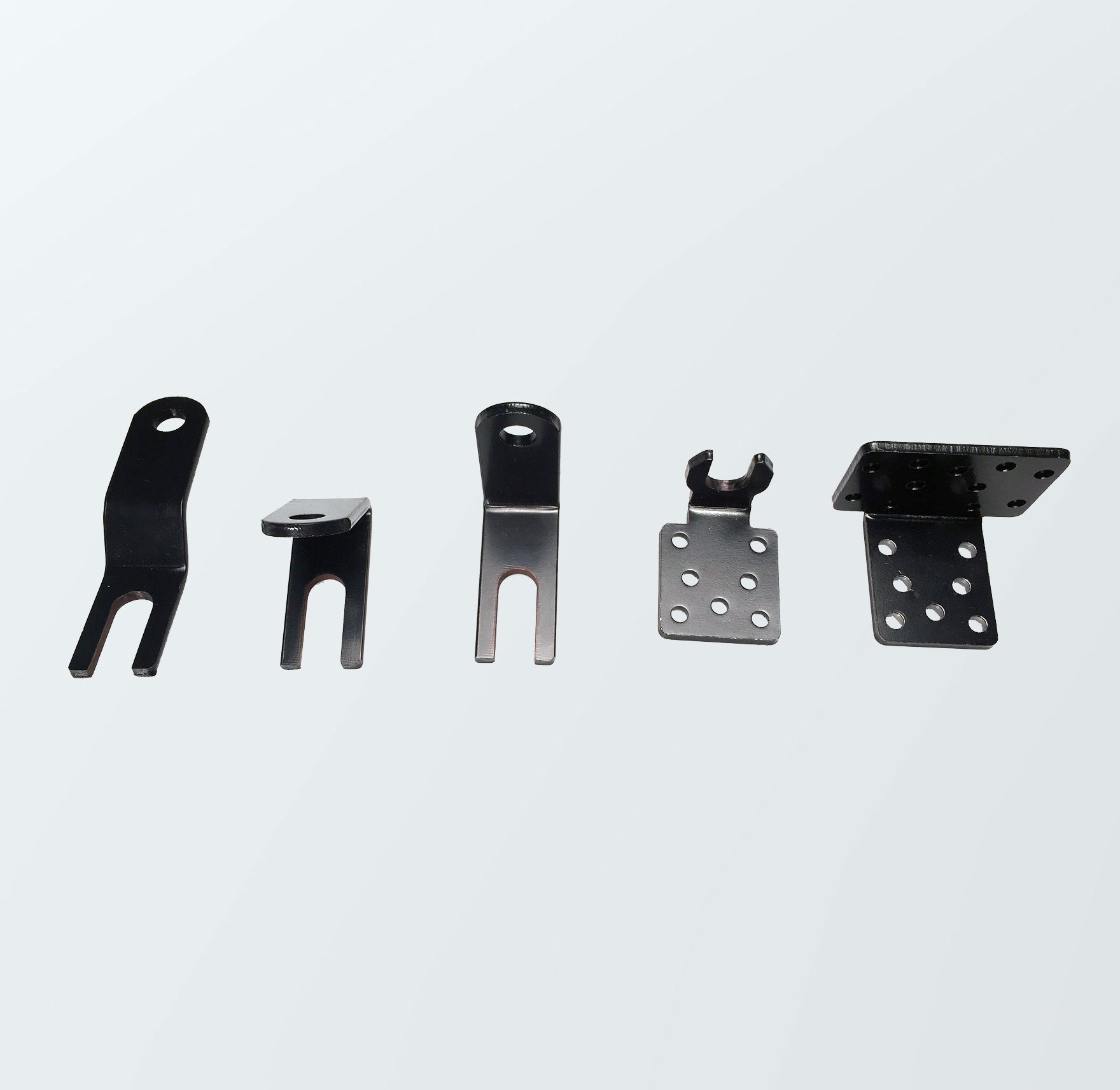 Different mounting bases 
for various car seat rails