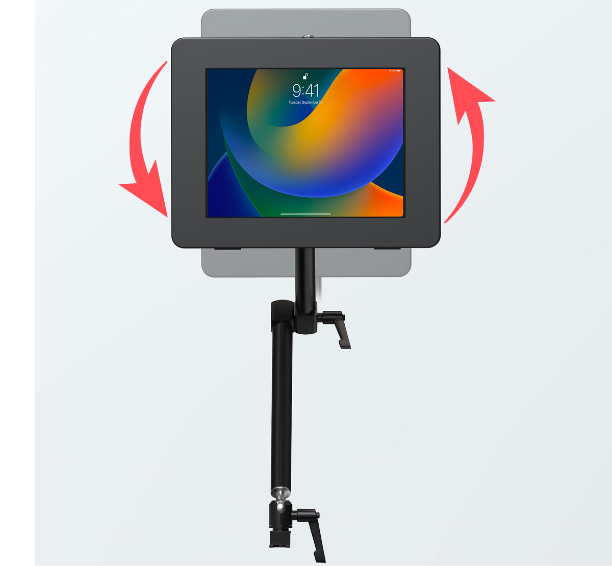 Aluminum Security Vehicle Mount with VESA Plate