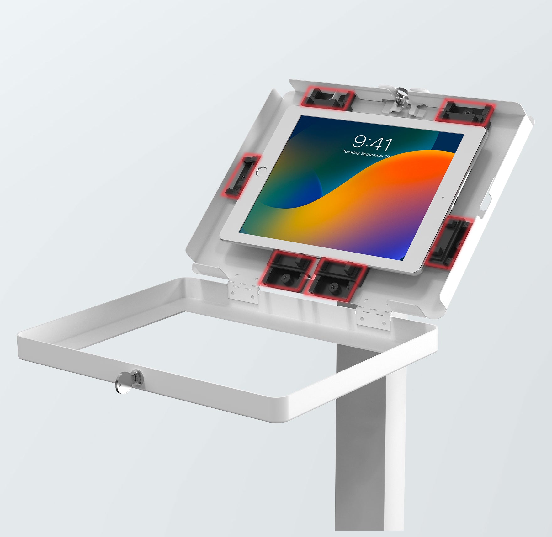 Internal Sliding Clip Design for Tablet Compatibility 