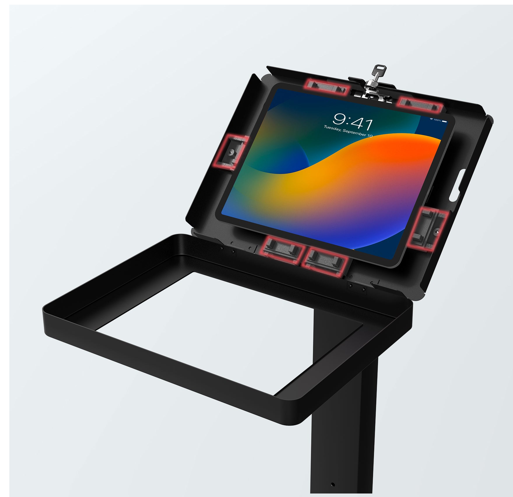 Internal Sliding Clip Design for Tablet Compatibility 