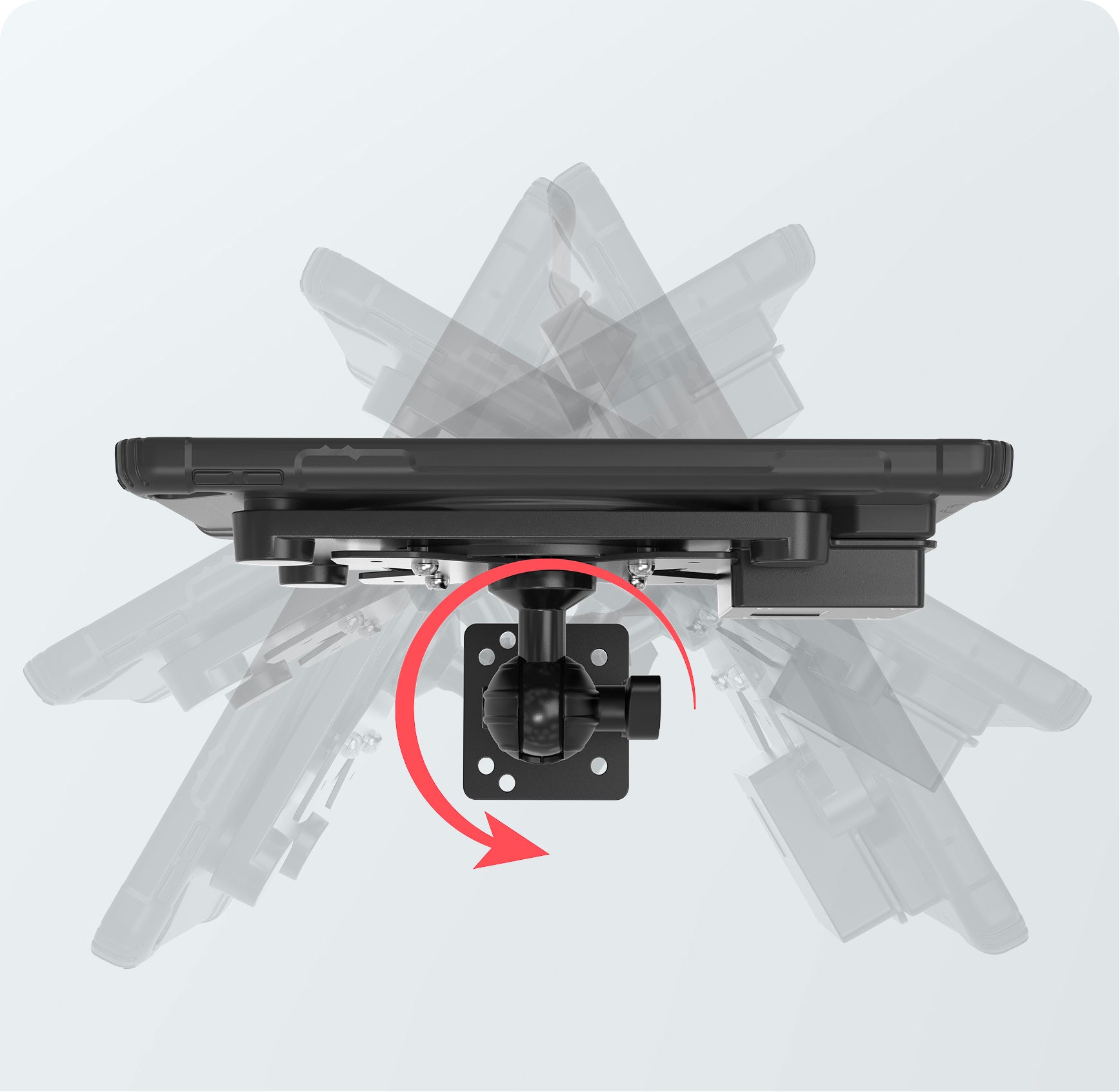 Ultra-Flexible Center Ball Joint