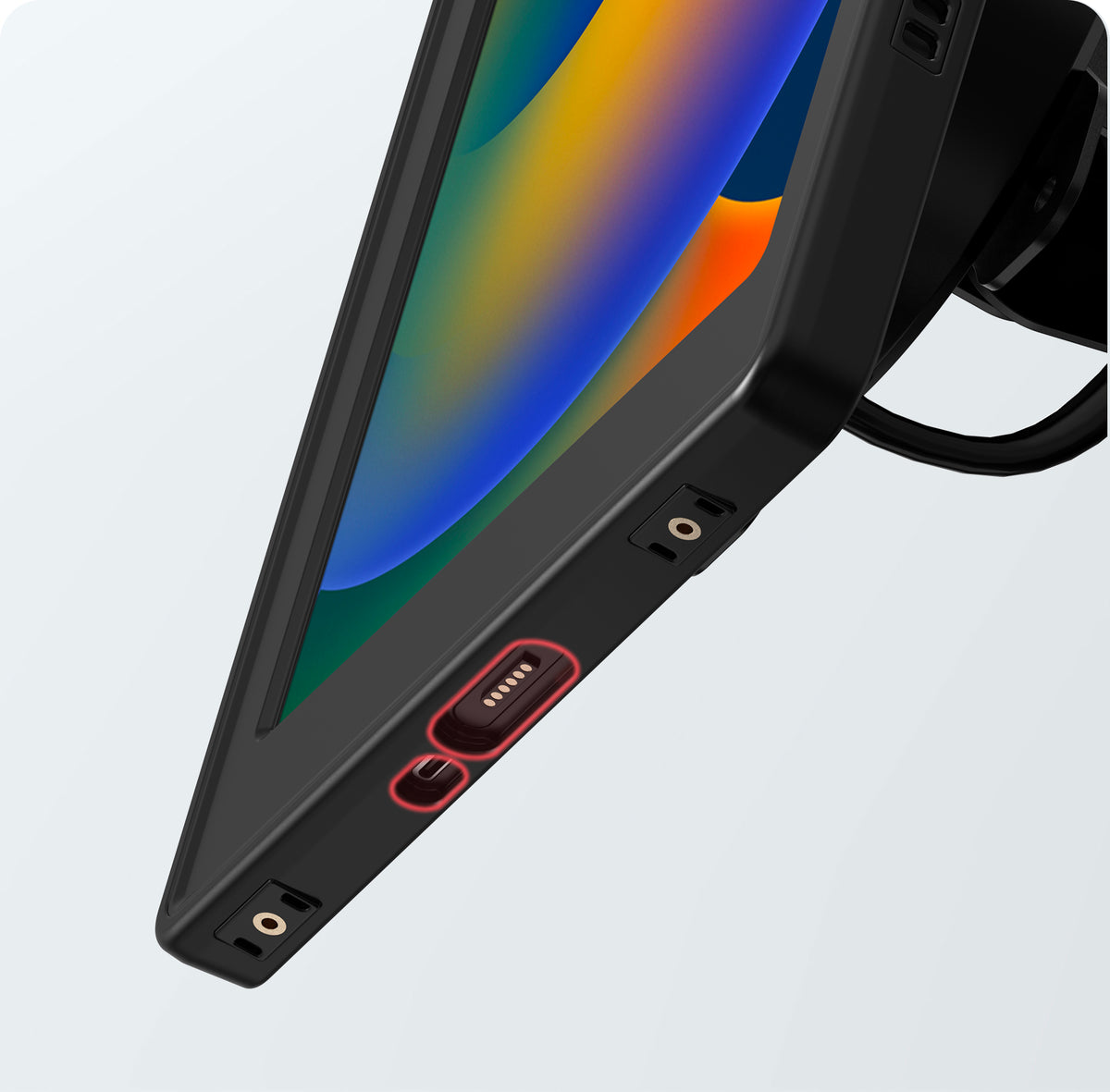 VersaGuard Twist Lock I11 Case and Dock with Flex Desk Mount