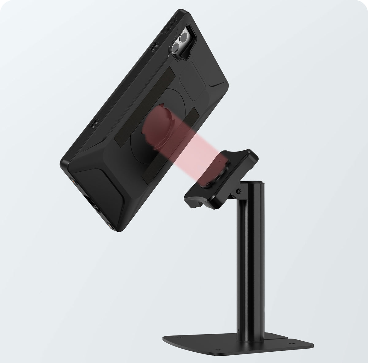 VersaGuard Twist Lock I11 Case and Dock with Flex Desk Mount