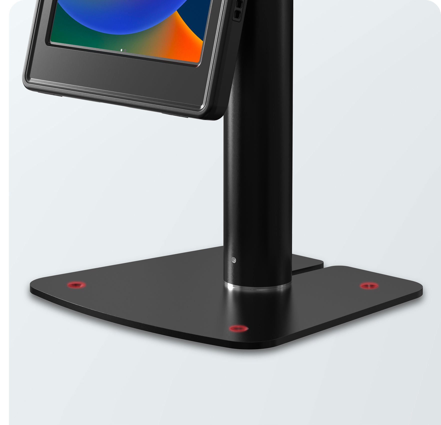 Optional Base Pre-Drilled Holes for  Permanent Mounting Option