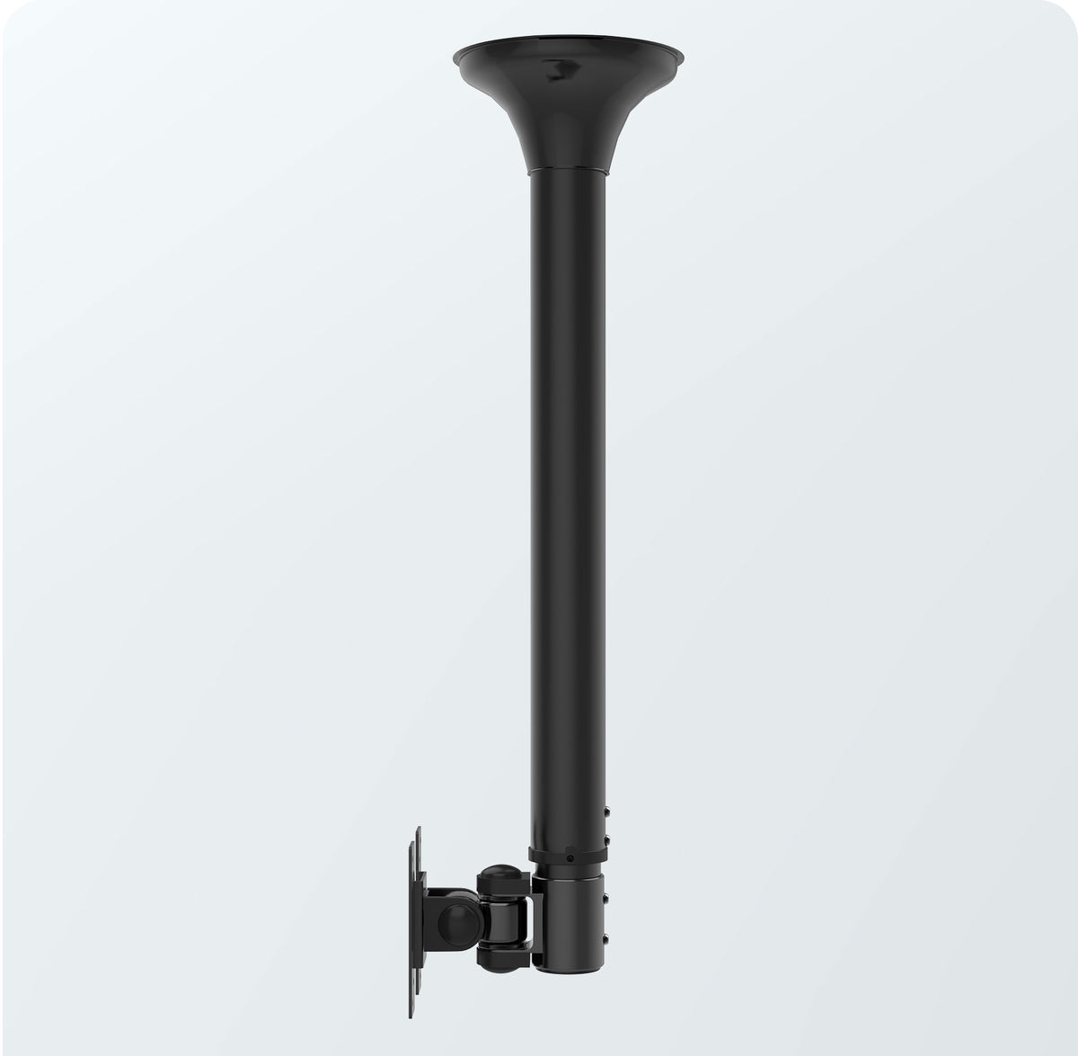 Height-Adjustable Ceiling Mount for Monitors and TVs