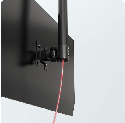Height-Adjustable Ceiling Mount for Monitors and TVs