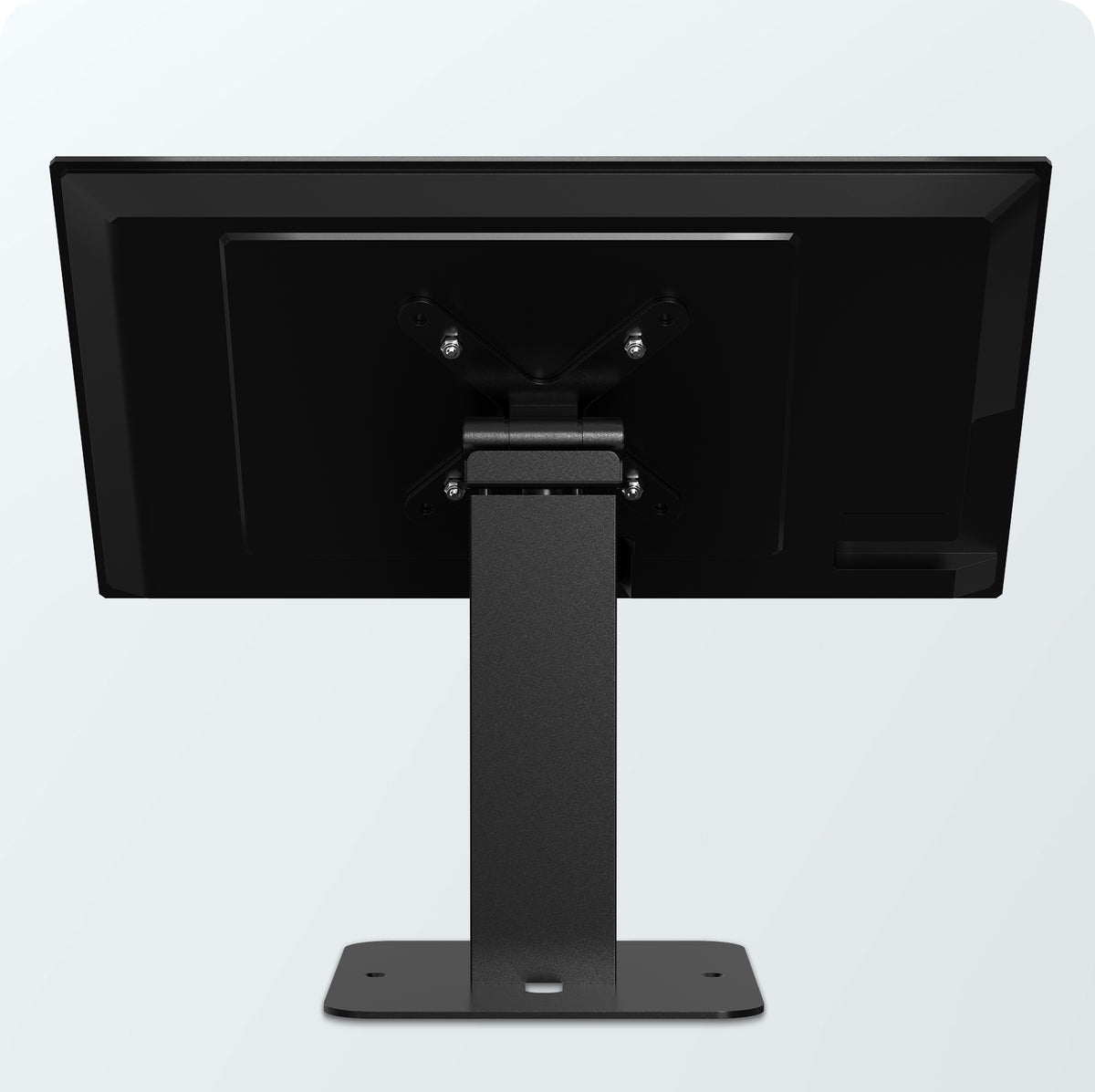 Adjustable Monitor Desk Mount with Weighted Base