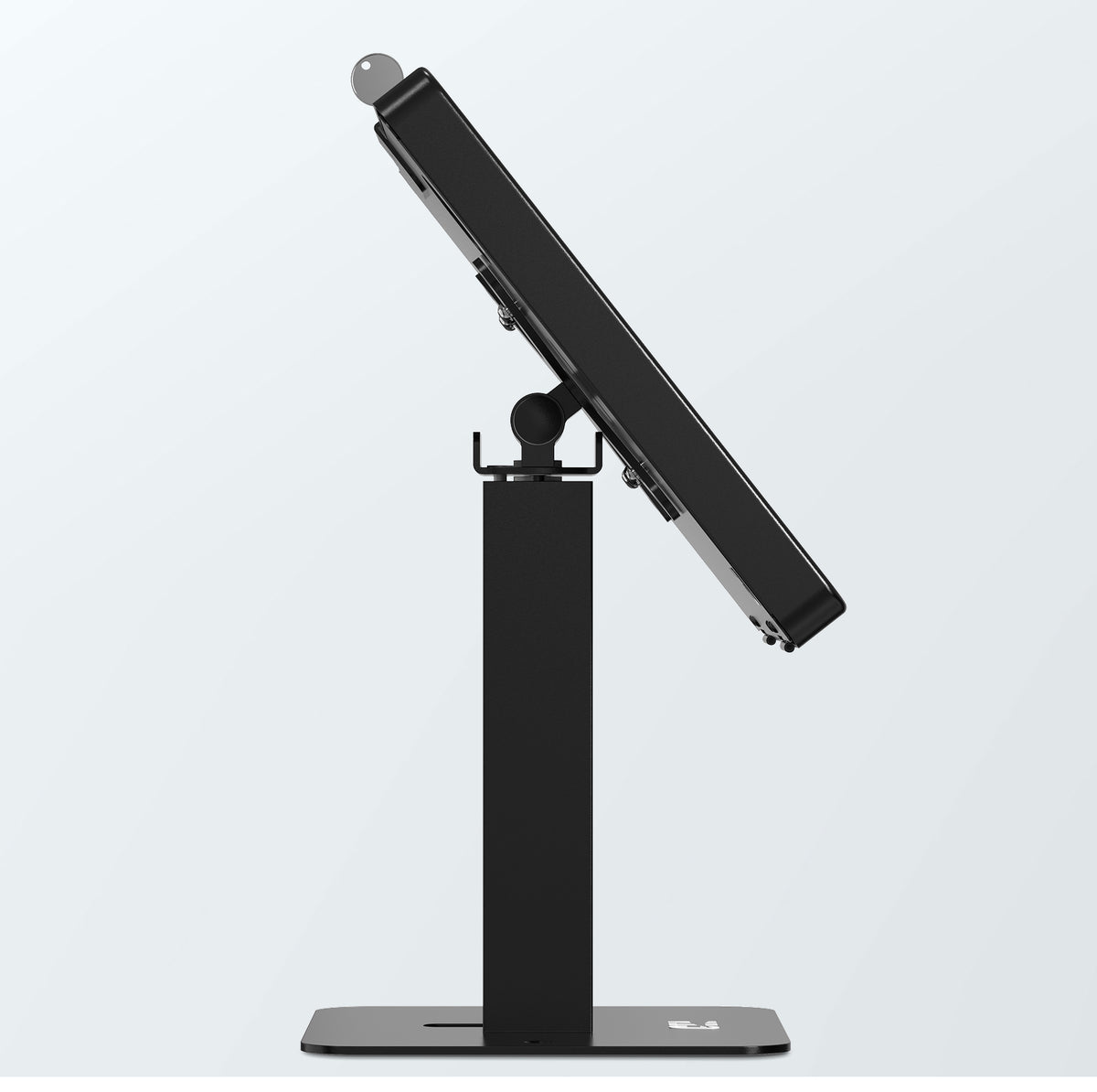 Sleek Rotating Desk Mount with Security Enclosure