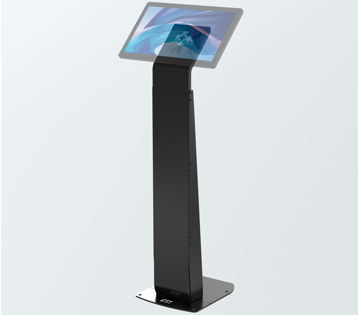Premium Floor Stand Kiosk for Monitors Up 32"