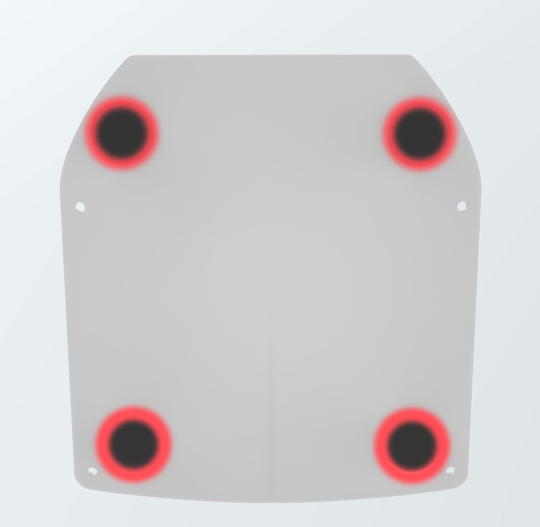 Scratch Protected Padding on Weighted Base