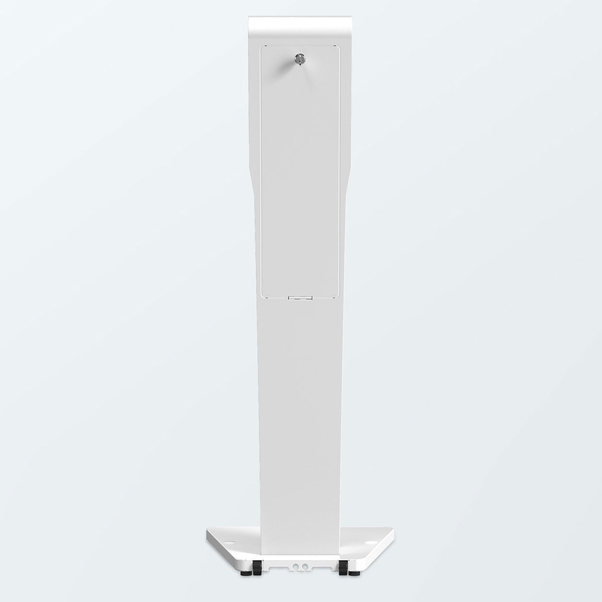 Sleek Floor Stand with Printer Slot for Touchscreen Monitors and Other Displays
