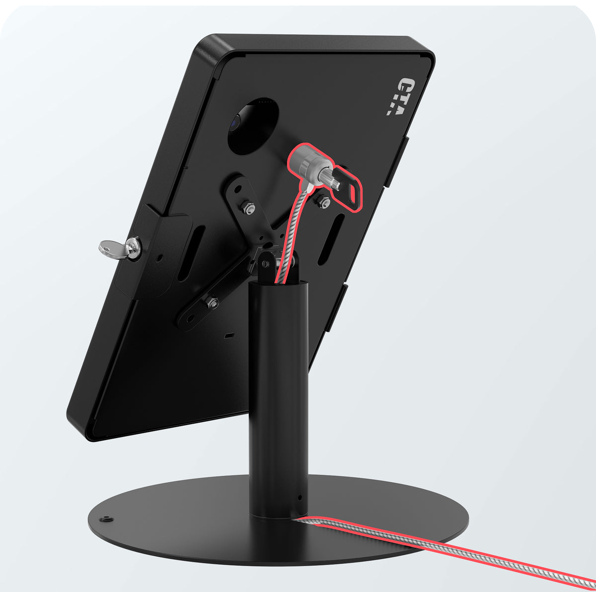 Hyperflex Security Tablet Kiosk Stand