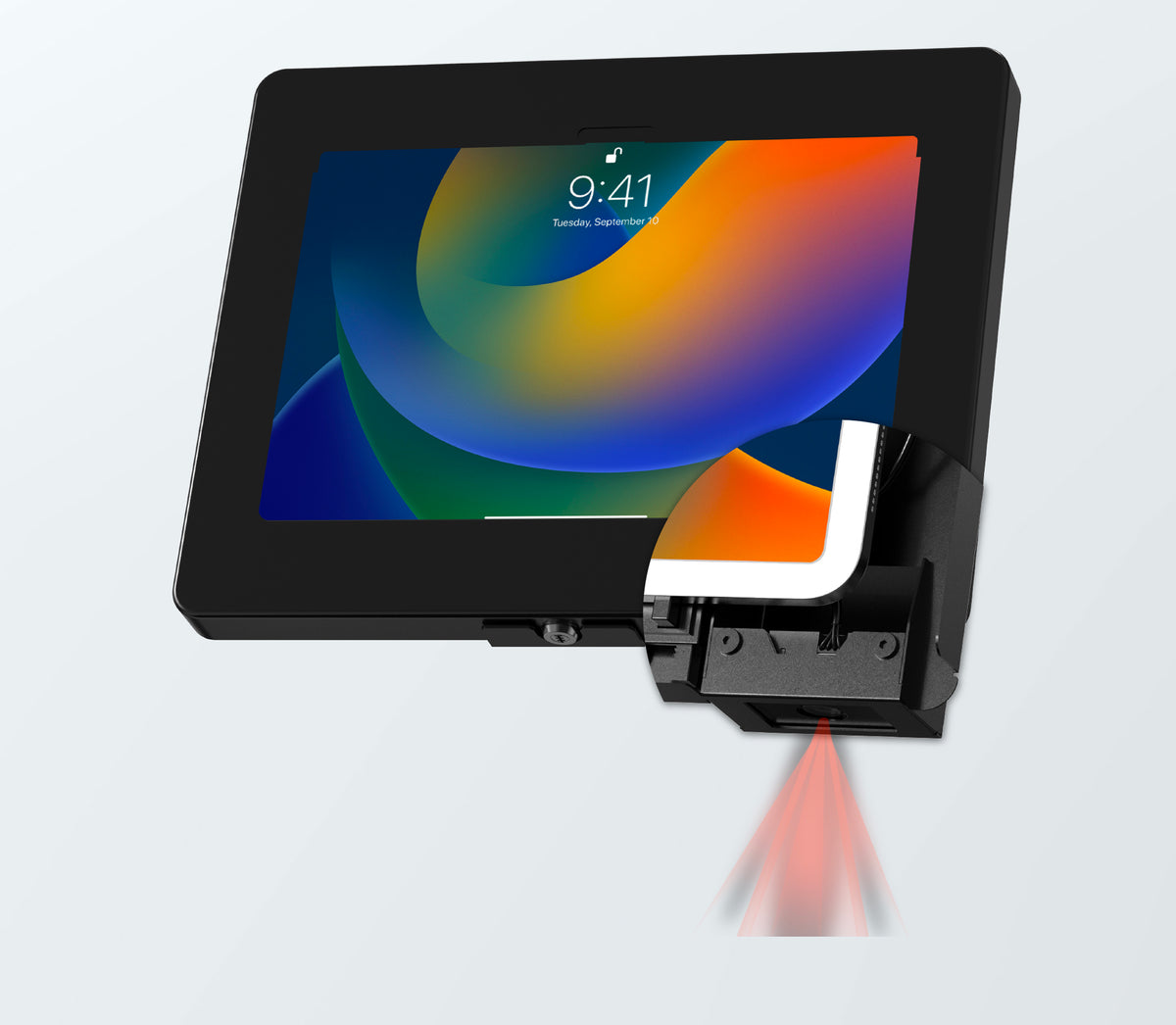 Universal Security Enclosure with Honeywell 2D Scanner