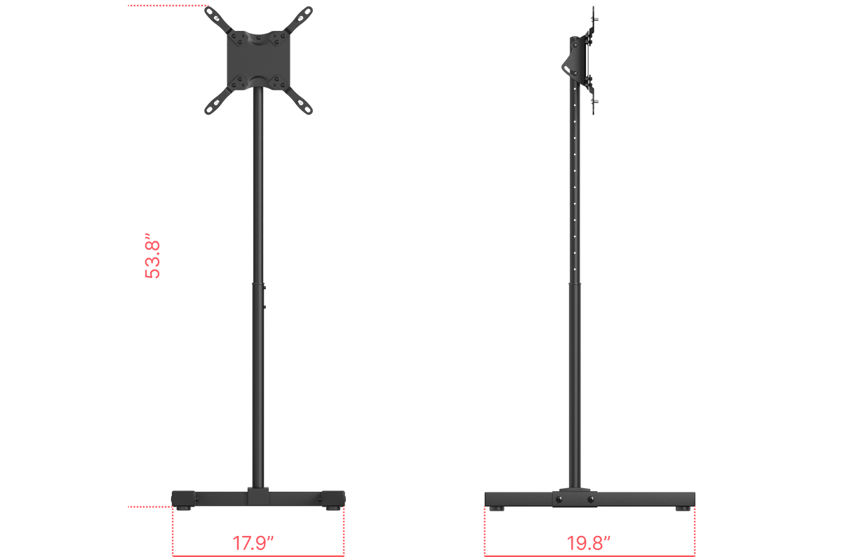 Height Adjustable Floor Stand