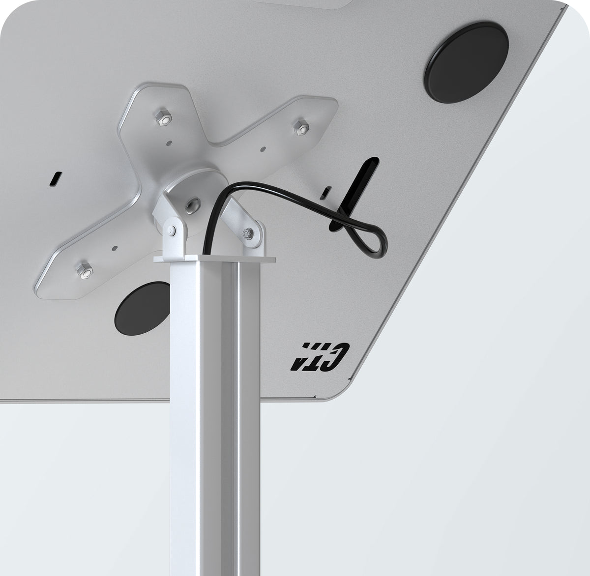 Medical Floor Stand with VESA Plate