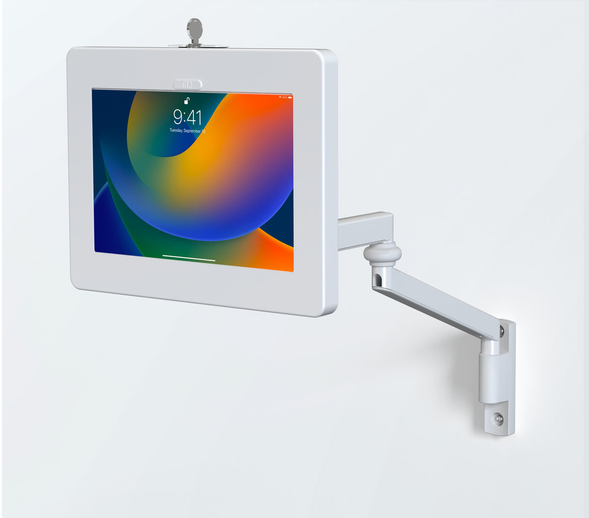 Medical Arm Wall Mount w/ Security Enclosure