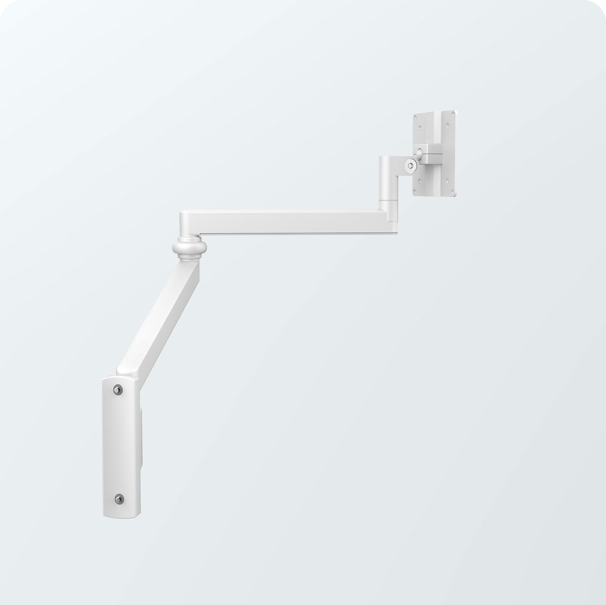 Anti-Microbial Medical VESA Arm Wall Mount