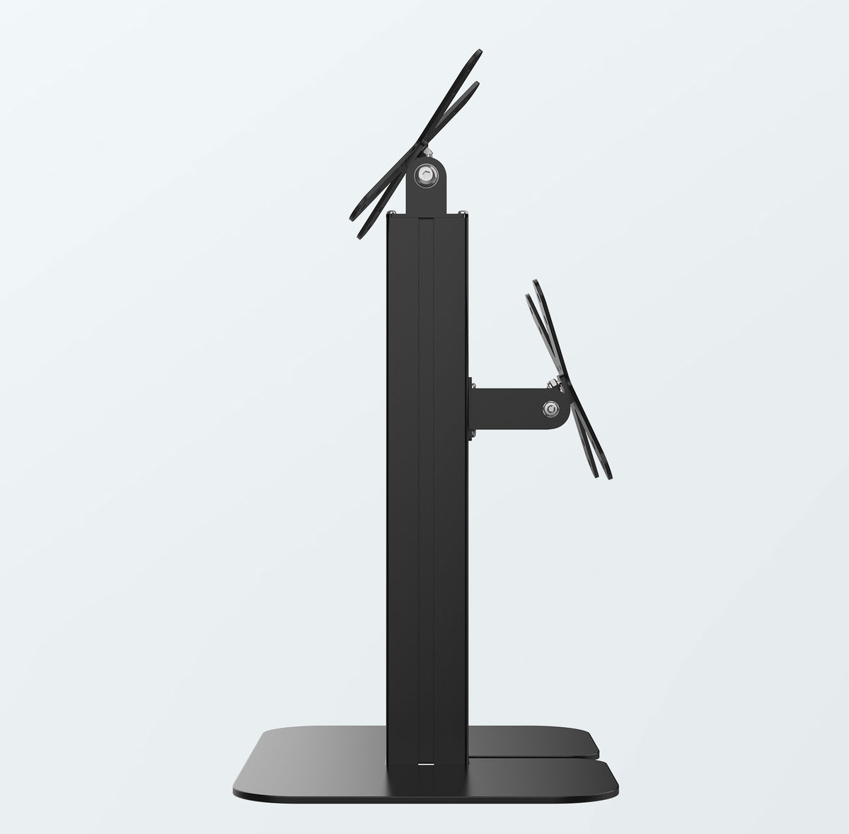 Dual VESA Compatible Table Mount for POS (Black)