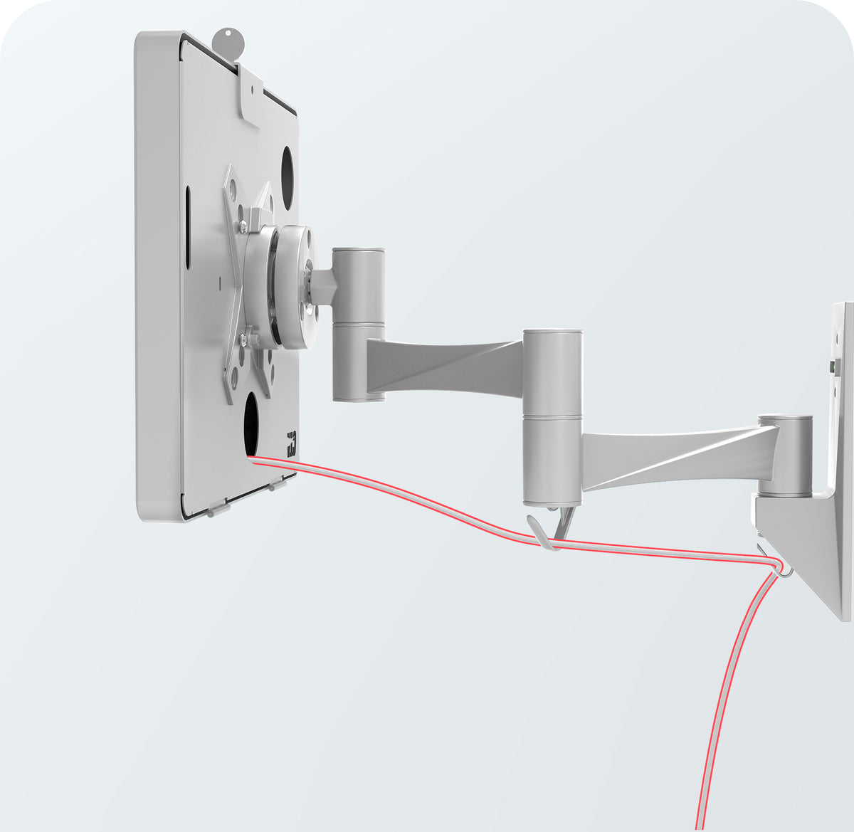 VESA Wall Mount Arm with Enclosure