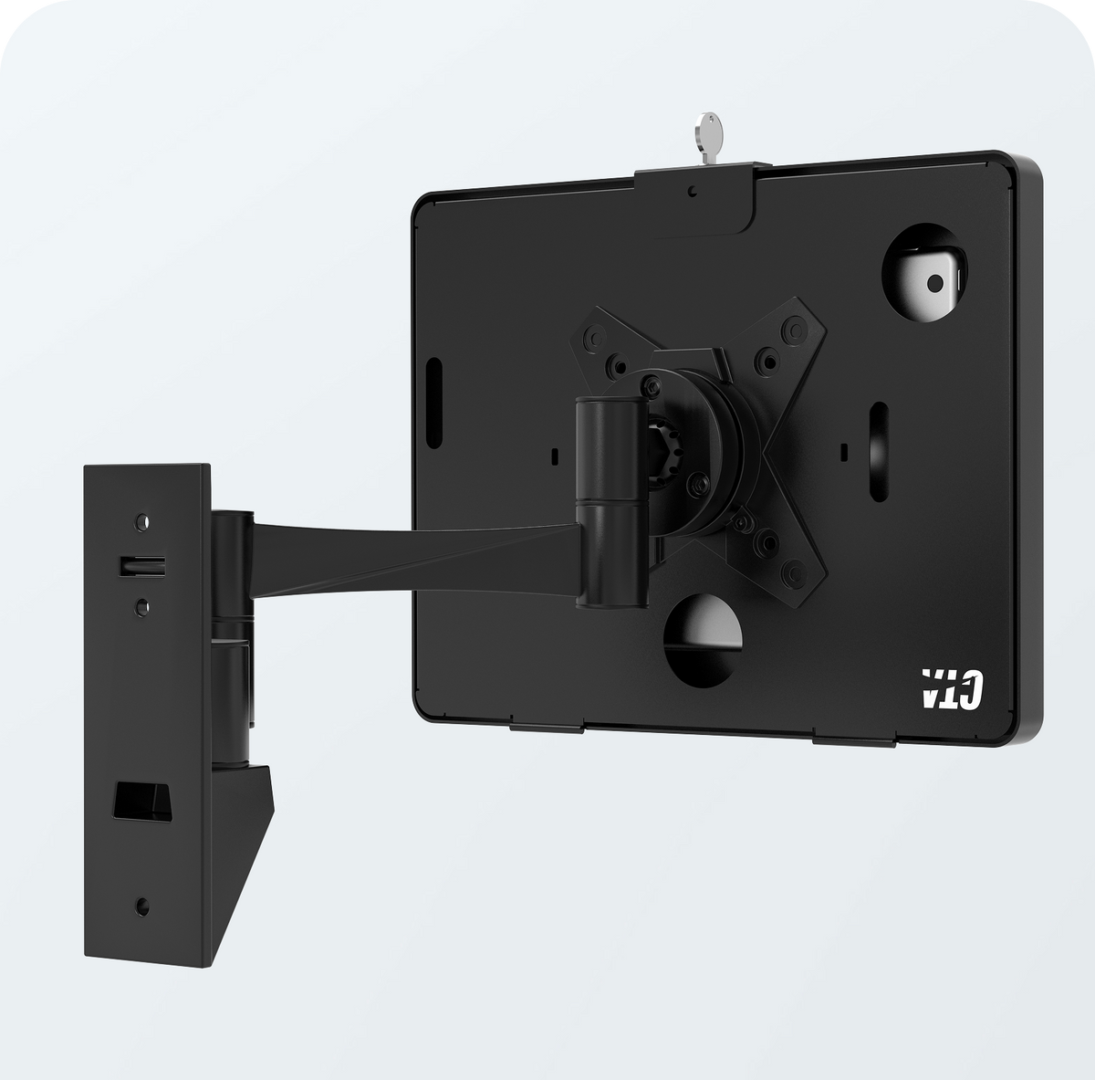 VESA Wall Mount Arm with Enclosure