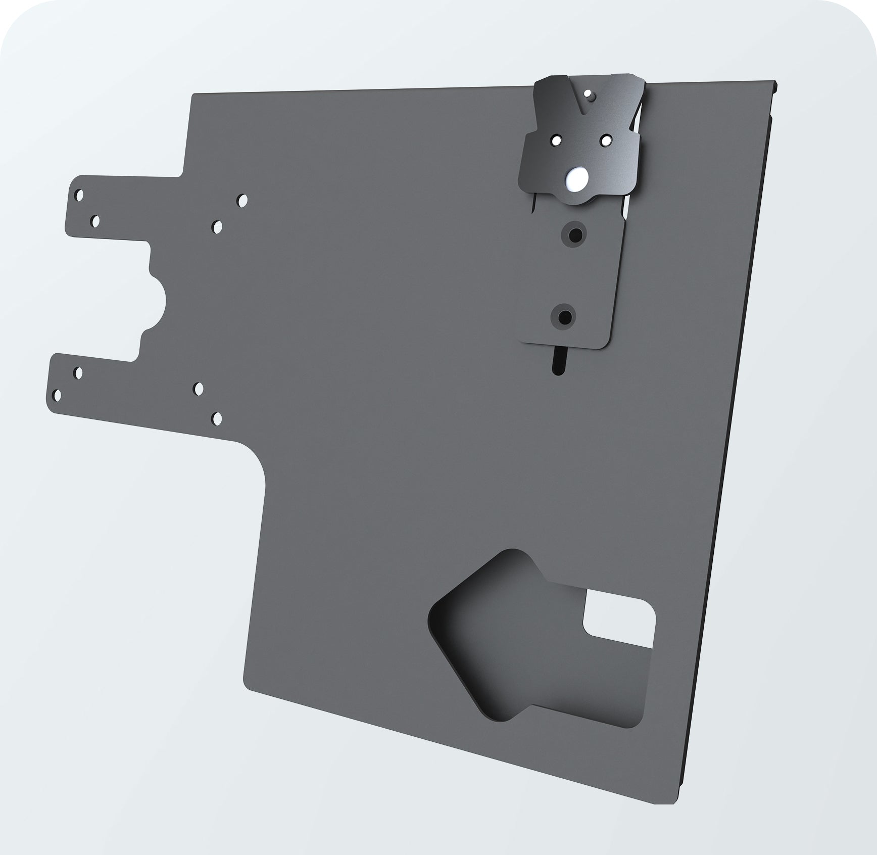Integrated Device Mounting 
Points and Cutouts