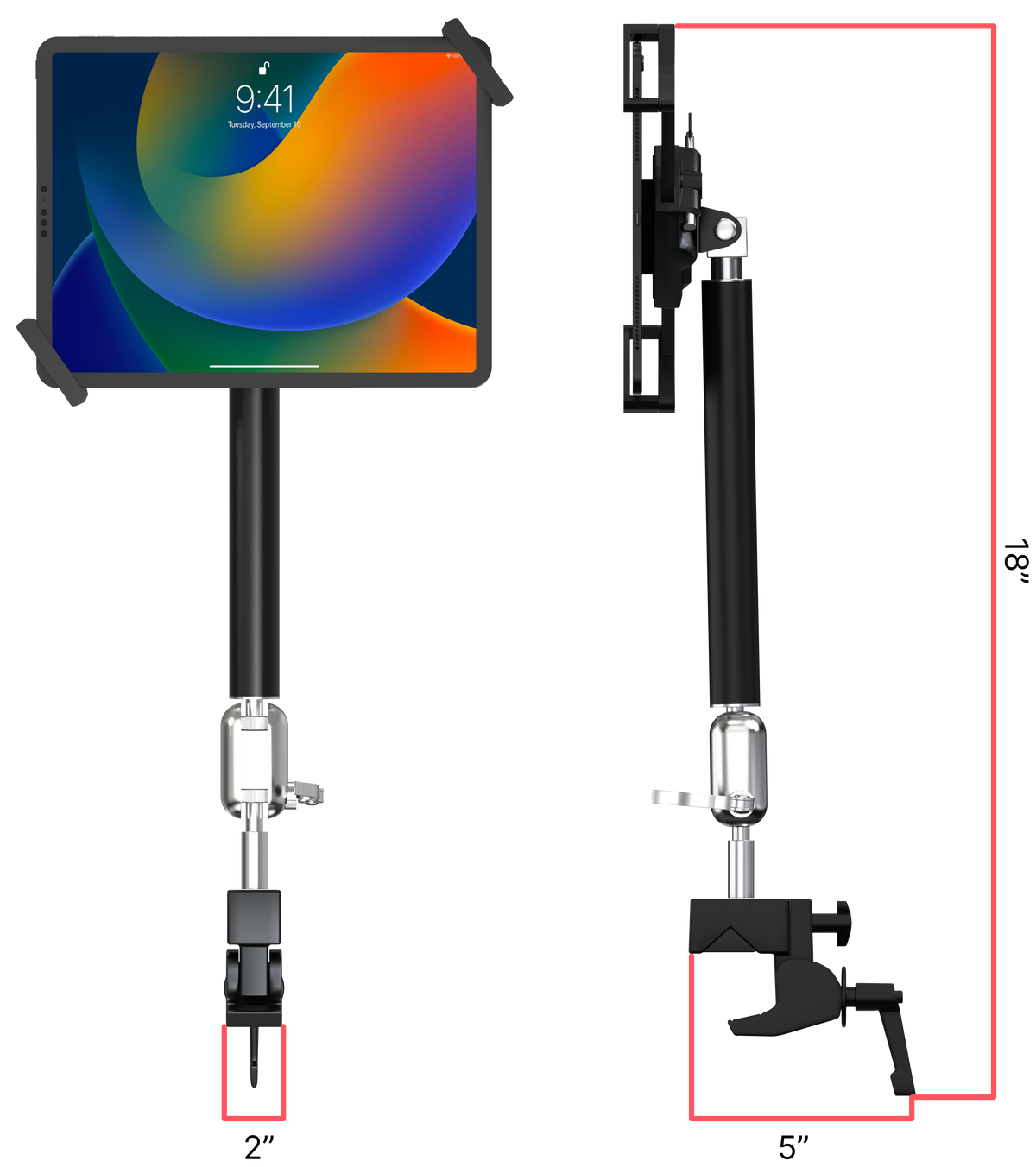 Heavy-Duty Security Pole Clamp