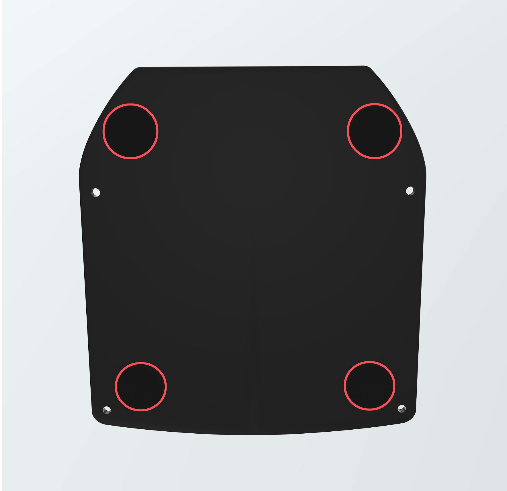 Scratch Protected Padding on 
Weighted Base