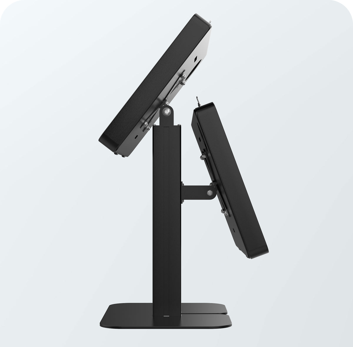 Adjustable Table Mount with 2 Security Enclosures